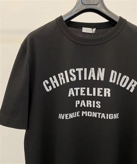 t-shirt dior atelier homme|christian Dior t shirt men's.